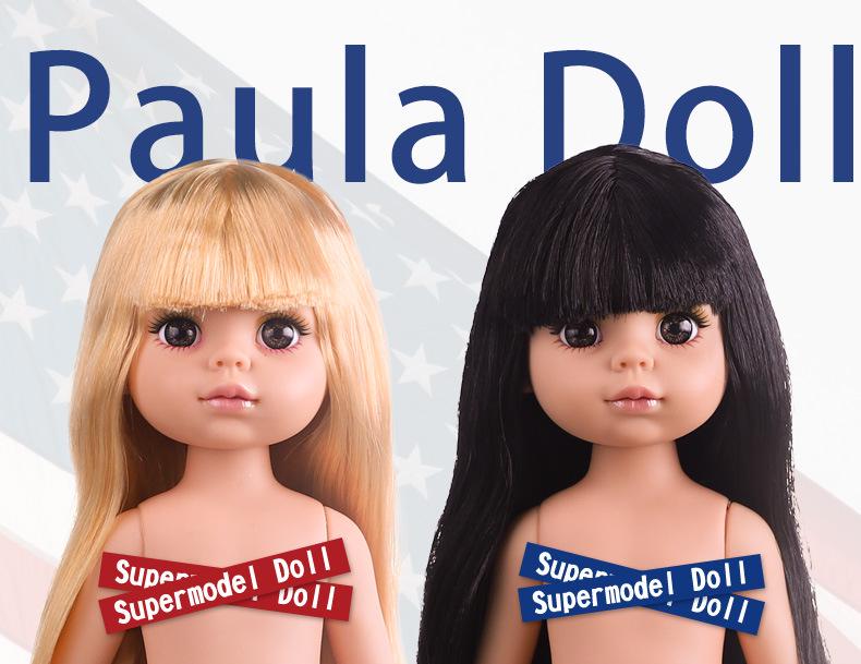 12-Zoll American Girl Vinyl Reborn Puppe, Ganzkörper-Spielzeug für Mädchen, DIY & Beliebt.