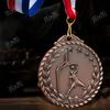 Custom Logo Engravable Basketball Medals with Ribbon – Outdoor Sports Event Prizes & Souvenirs for Teams