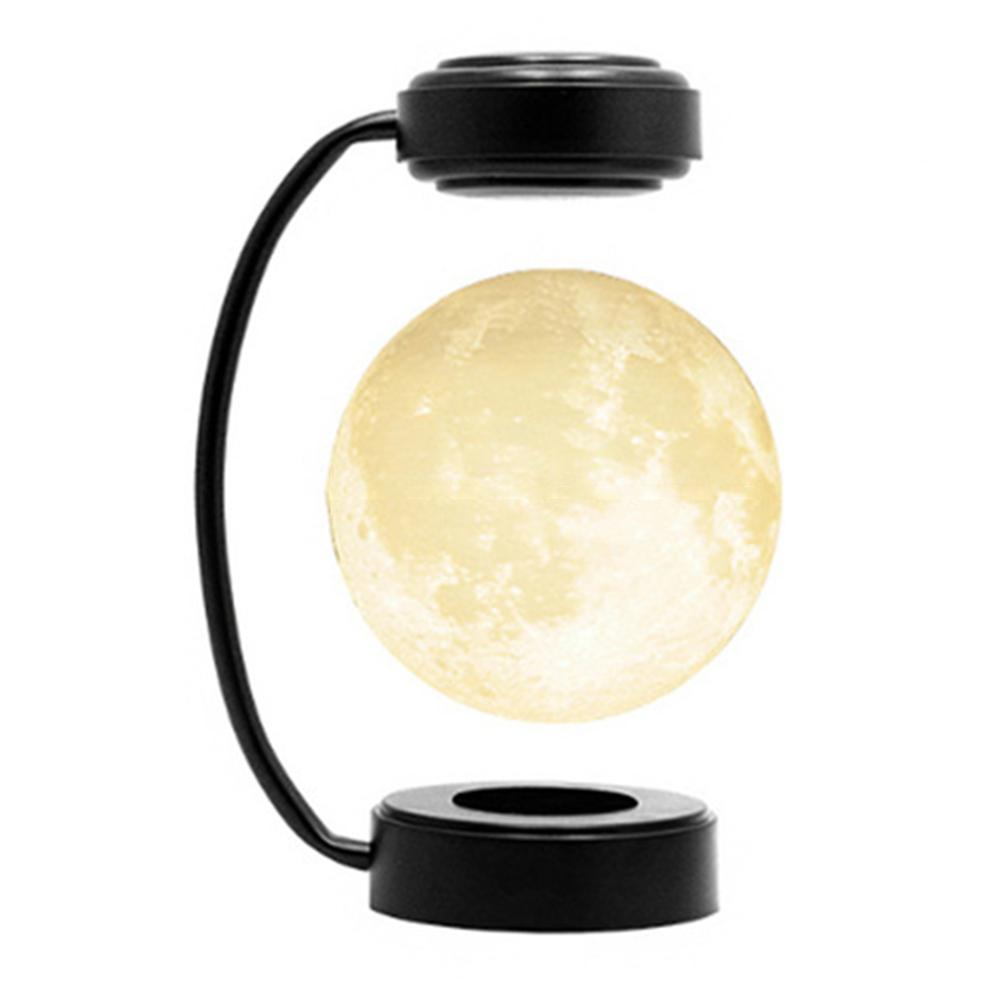 

CX-8801 Магнітна левітація Місячна лампа Домашня прикраса Нічник Настільна лампа, ЄС вилка Black
