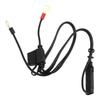 Battery Charger Cable 12V Accessories Black Car Charger Connector Harness Motorcycle SAE To Ring Spare Parts Terminal Waterproof