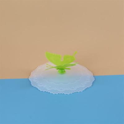Creatief Silicone Vlinderafdichtingsdeksel, Transparant Kant Bekerdeksel, Stofdicht Silicone Deksel