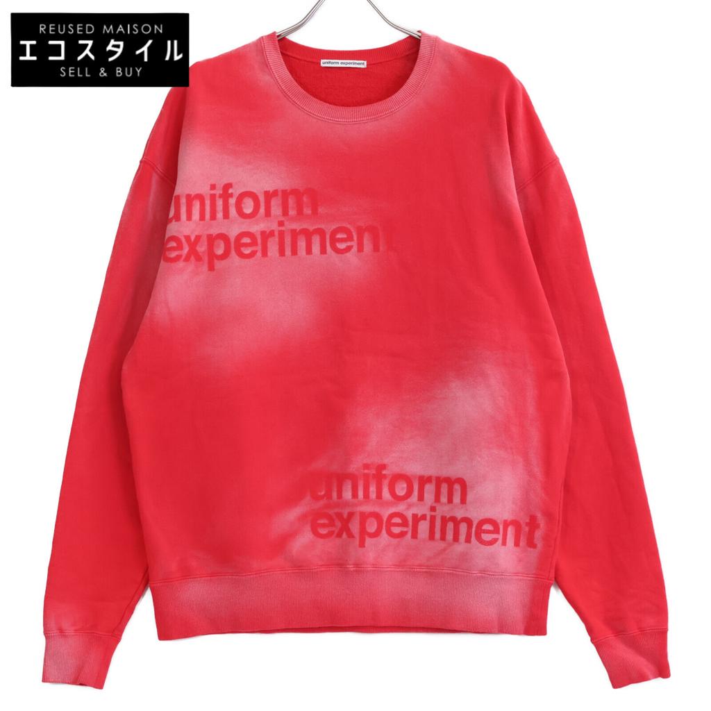 uniform experiment Red UE-242044 Fade Sweatshirt tops 2 RedUsed