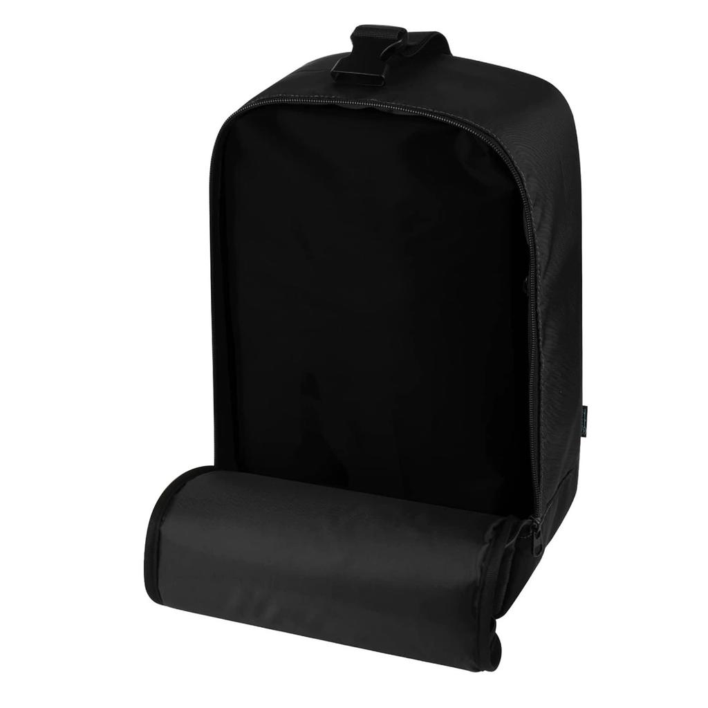 Travel Steam Iron Bag Portable Handheld Steam Iron Carrying Case Holder with Hanging Buckle Strap Black