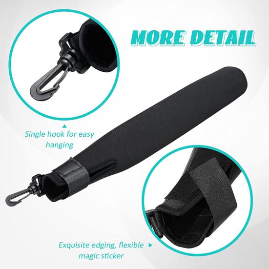Baseball Bat Cover Wear-resistant Extra Soft Waterproof Fastener Tape Design with Clip Neoprene Baseball Bat Protector Cover Softball