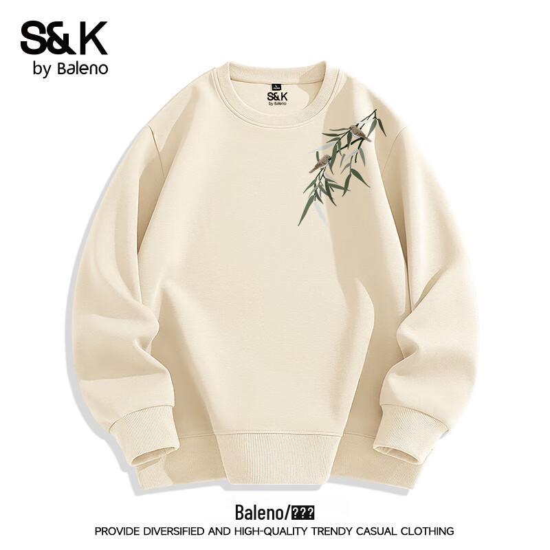 Baleno S&K Men's Knit Round Neck Sweatshirt