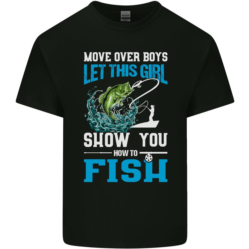 

Funny Women Fishing Female Fisherman Mens Light Cotton T-Shirt 2XL