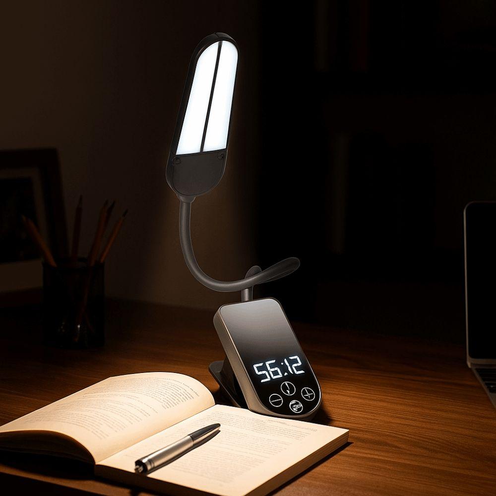 Portable Design Reading Light USB Rechargeable Desk Lamp Rechargeable Book Holder Light Reading