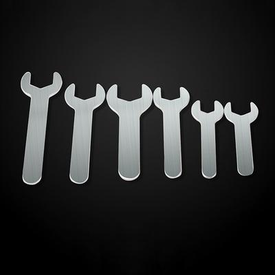 Single Head Open End Wrench Opening Single-End Ultra-Thin Small Wrench Bathroom