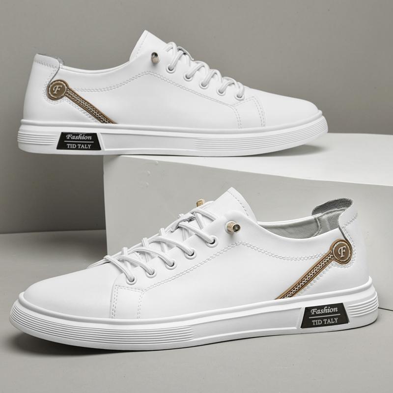 Mode Neuer Trend Herren Freizeitschuhe Echtes Leder Herren Oxford Schuhe Allround-Sneakers Klassischer Stil Skateboard-Schuhe Tenis Masculino