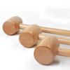 Mini Holzhammer Holzklöppel Mehrzweck DIY Spielzeughammer Handgefertigter Buchenholzhammer Massagehammer Zimmermann Installationswerkzeug