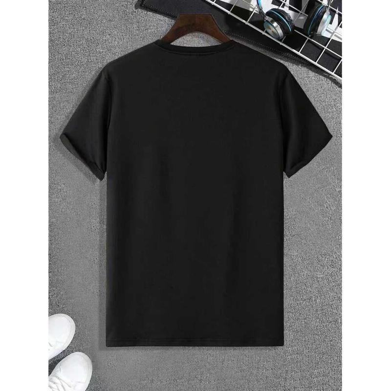 Samurai Legend, Men's Casual Sport Streetwear Y2K Japanese Style Trendy Street Samurai Legend Cool Pattern Print Trendy Short Sleeve T, Plus Size