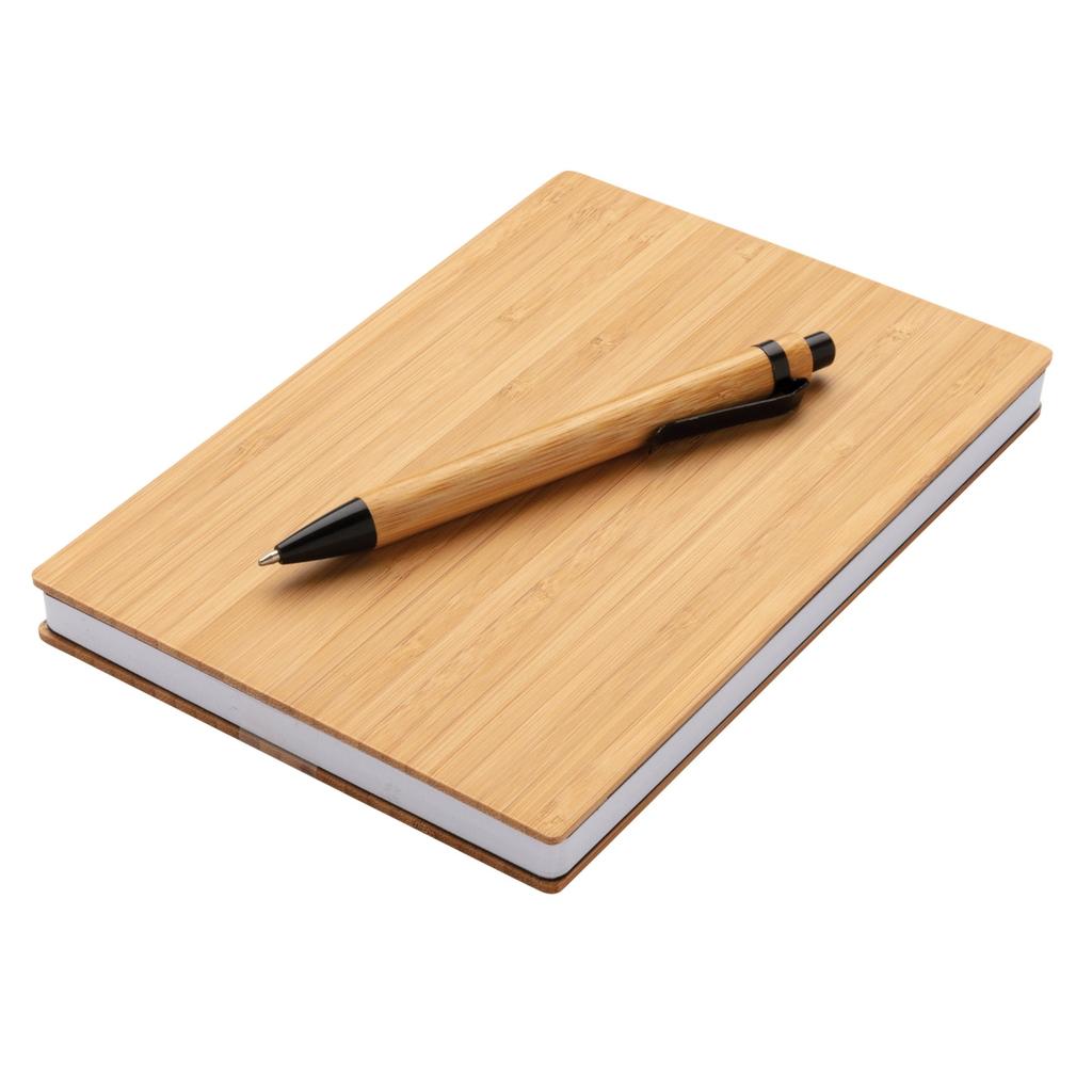 XD Collection Bamboo A5 Notebook & Pen Set