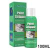 Removedor de pintura para autos de 100 ml, decapante de pintura para autos, despegable rápidamente con cepillo, espray removedor de pintura para autos, muebles y maquinaria.