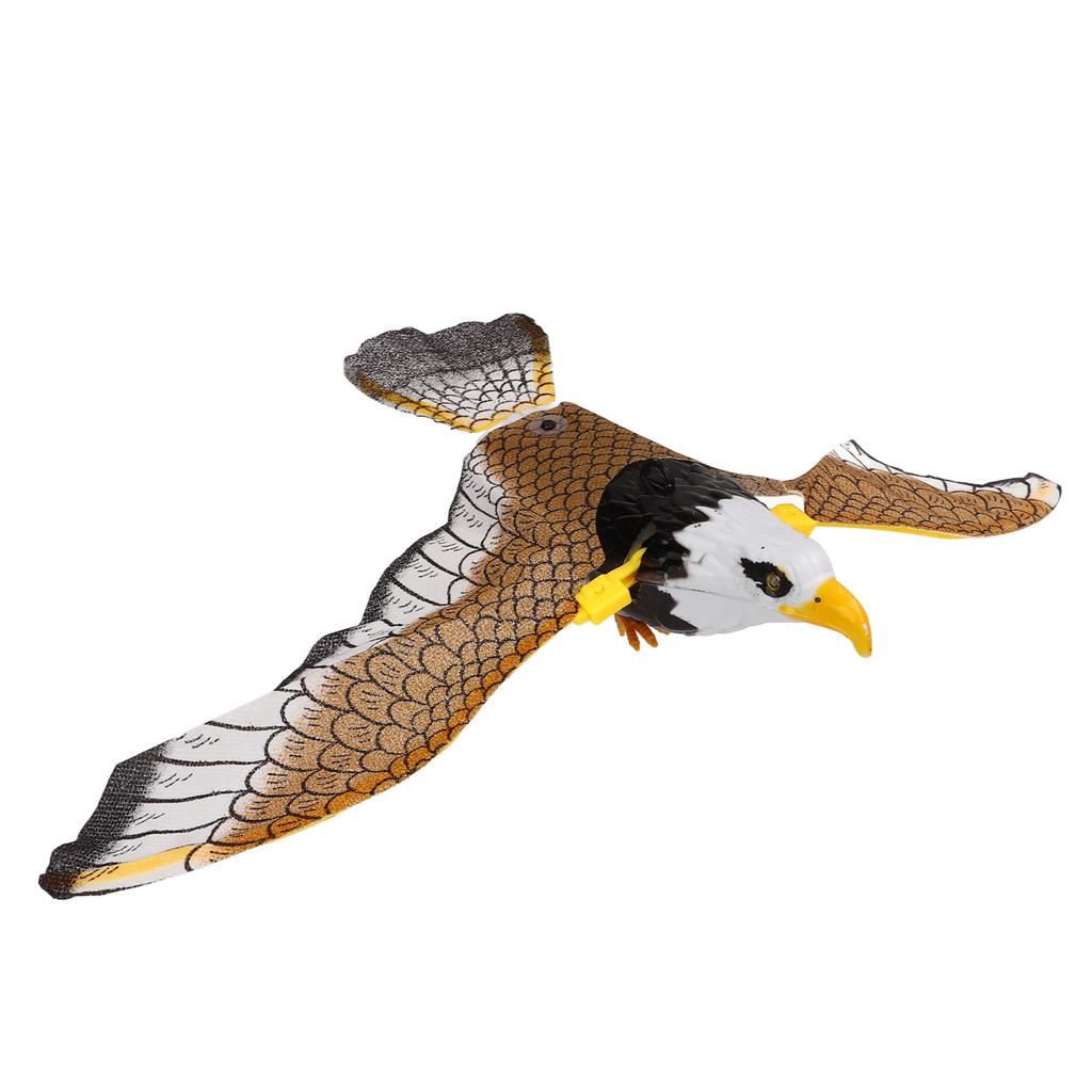 Interaktivní hračka pro kočky Realistický tvar orla Zvuk Světlo Automatická hračka pták kotě pro dveře Zeď Strop