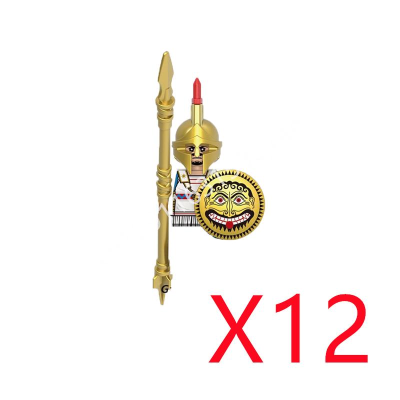 Kompatybilne MOC Średniowieczne Klocki Budowlane Postacie Żołnierze Smoczy Rycerze Czarny Lew Orzeł Zabawka Prezent Klocki Rolnik Żołnierz X048