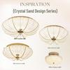 Nufeng Modern Round Crystal LED Ceiling Lamp