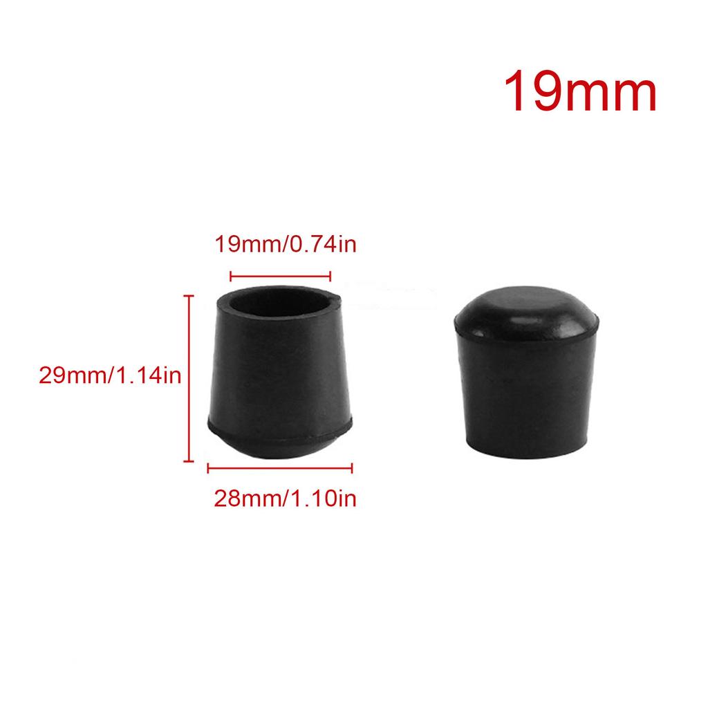 Round Furniture Foot Caps Chair Table Sofa Anti-Slip Silent Rubber Leg Pad Wooden Floor Anti-Scratch Protective Pad