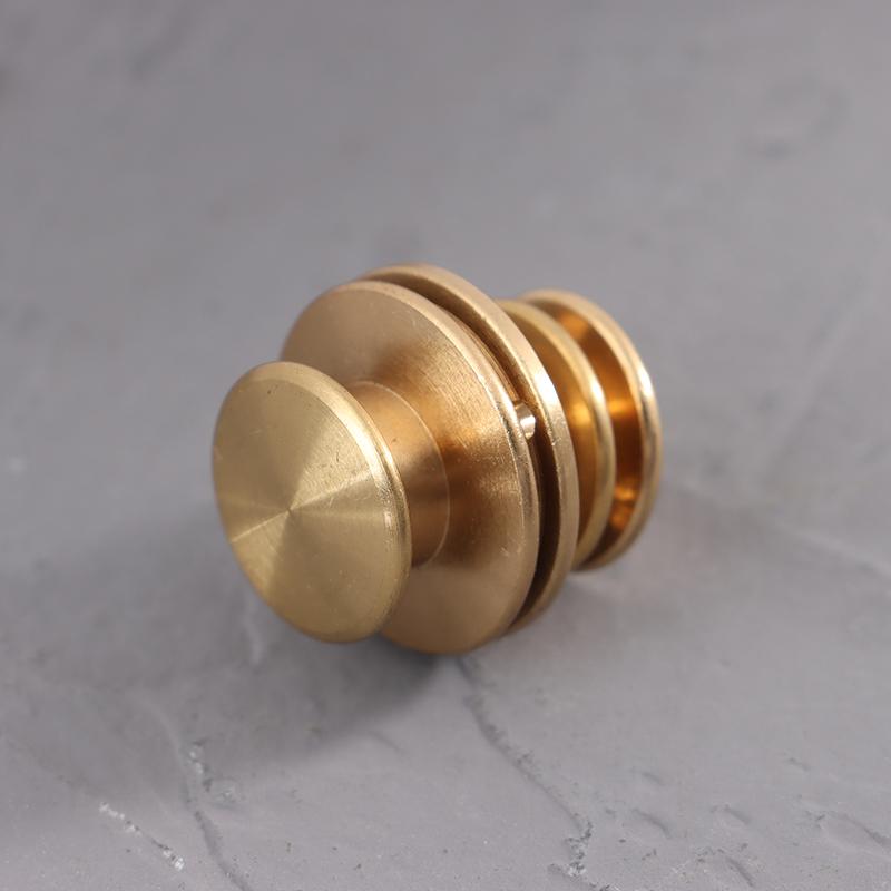 Messing Innfelt Klipsspenner Lås Veske Aktemappe Fjærlås Snap Dekorative Låser