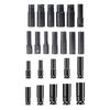 10/13Pcs Efficient 1/2" Drive Deep Impact Socket 6 Point for Efficient Screw Tightening Automotive and Furniture Repair
