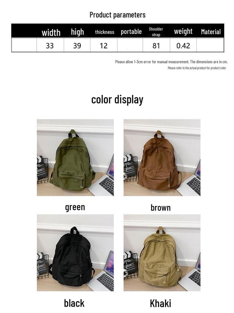 Versatile Fashion Backpack: Stylish, Large-Capacity for Students & Travelers