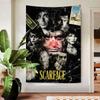 Retro Sscarface Film Cartoon Tapestry Art Science Fiction Room Home Decor Art Home Decor