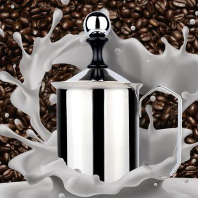 Manual Milk Frother Stainless Steel Milk Frother Egg Beater Kitchen Tool Coffee Mixer Frother Coffee Machine Tools Accessories