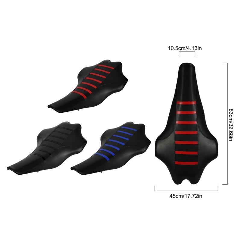Antislip Motorcycle Seat Cover for YFZ450R and YFZ450X Offering Enhanced Grip Breathable Comfort for Long Rides