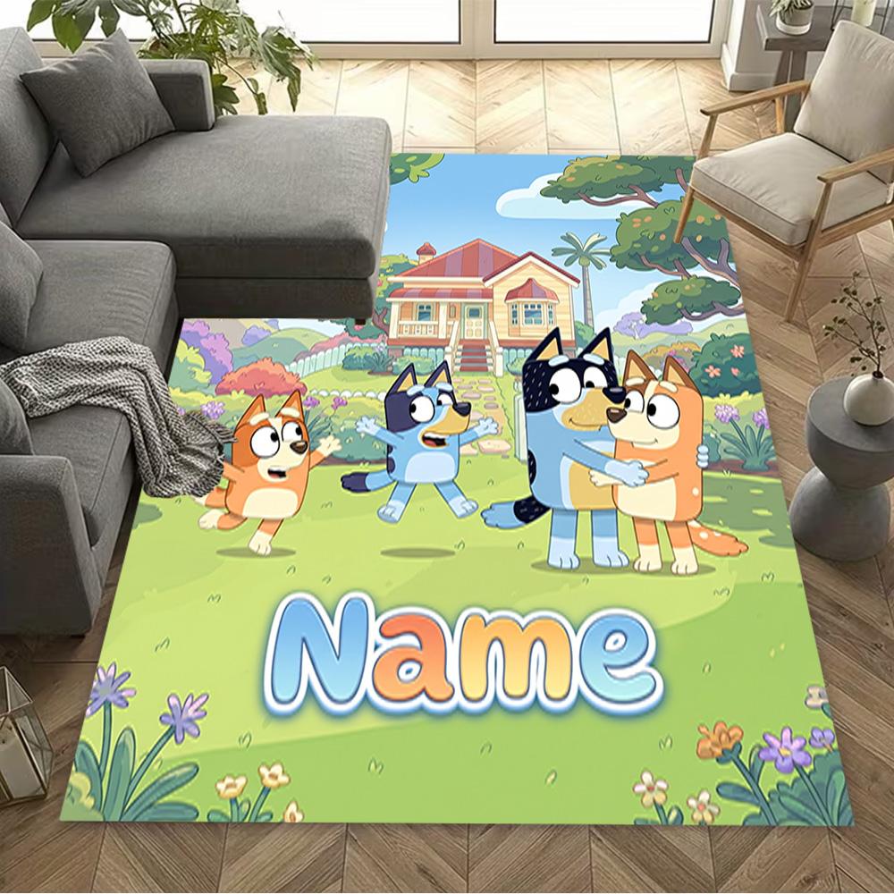 Easter Adventure Customized Name Carpet Suitable for Study room Balcony Game Room Hallway Anti-slip Rug Office home decor
