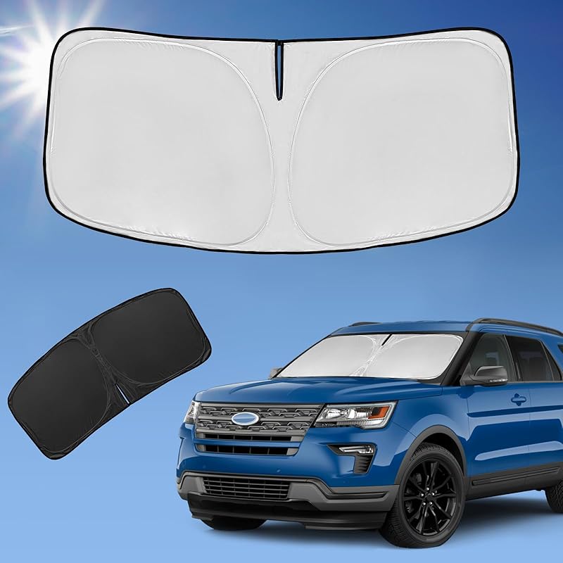 For Toyota Tacoma 2016- 2024 2025 2026 Sun Shade Sunshade Windshield Cover - 4 Layers Front Window Shade  Fit Tacoma 2Dr 4Dr Pickup Sun Visor 240T