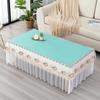 Waterproof Oil Resistant Rectangular Table Cloth Dust Proof Anti Slip Thickened Coffee Table Cover Home Decoration Tablecloth