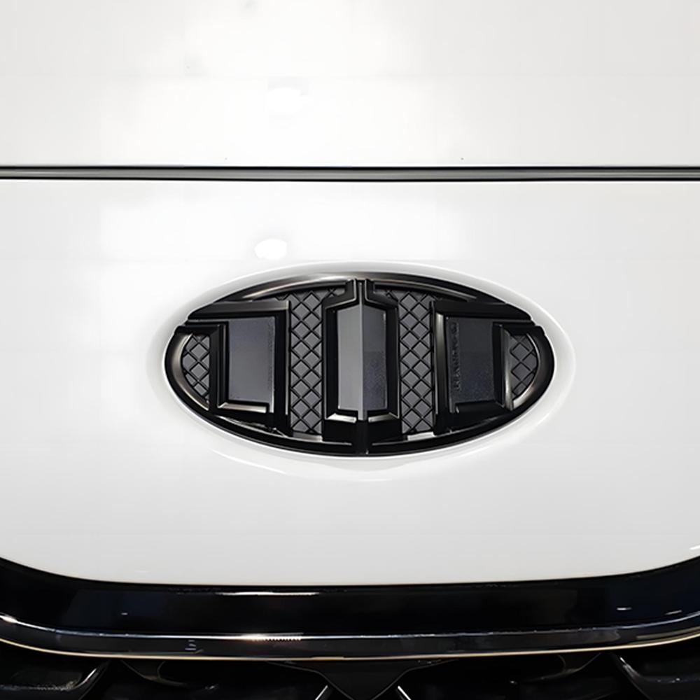 Car Accessories Front Grille Hood Rear Lid Trunk Stickers Badge For Kia Rio 2 3 K3 K5 Ceed Sportage Picanto Sorento Soul Optima