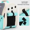 Cat Bag Portable Pet Large Capacity Cat Carrier Backpack Adjustable Strap Pet Carrying Bag Foldable Cat Backpack Outdoor Travel