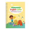 Magical Handwriting Practice Book Letter Number Art Drawing Mathematical Operations Workbook For Preschooler Children