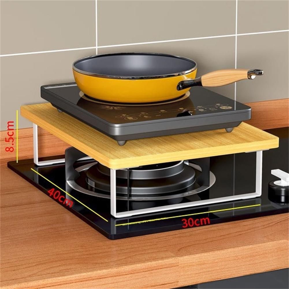 Kitchen Organization Microwave Oven Rack Sturdy Appliance Stand Rack Safe And Sturdy Construction Space-Saving Solution