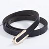 Elegant U Shaped Alloy Buckle Waist Belt Versatile Accessory for Trendy Women's Wardrobe