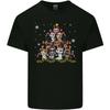 Christmas Cat Tree Funny Xmas Unisexs Light Cotton TShirt