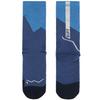 BUFF Merino Midweight Crew Socks, Unisex blue Socks