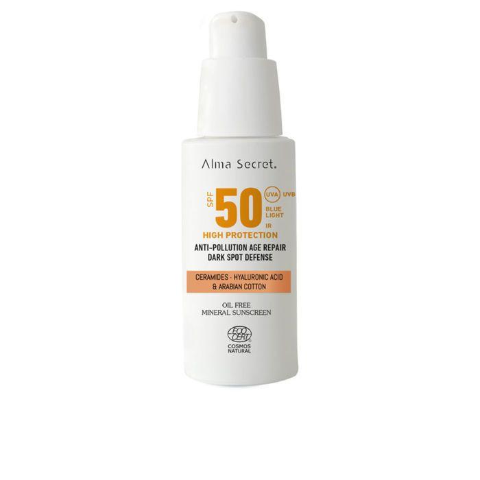 Crème visage HAUTE PROTECTION SPF50 #gold 50 ml