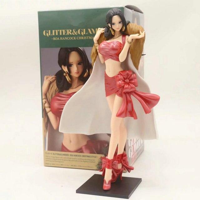 One Piece Action Figure Exquisite Anime Boa Hancock Coat Cape Pvc Sexy Model Collection Toy Quality Desktop Decoration Figma