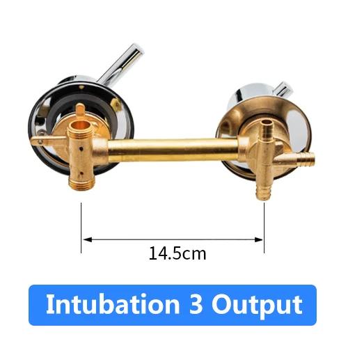 2/3/4/5 Auslasslochabstand 10cm/ 12.5cm Messing Duschraum Armatur Badezimmer Intubation Mischventil Umsteller Für Duschkabinen Armatur