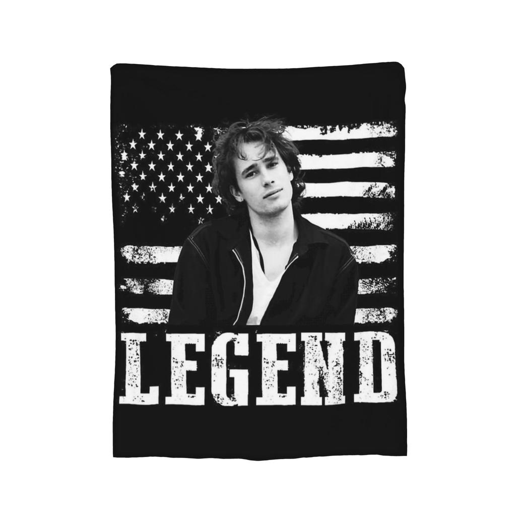 Jeff Buckley Volle Momente Legende Sänger Rock Flanell Überwurfdecke Decke für Bettwäsche Outdoor Super Warm Bettwäsche Überwürfe,