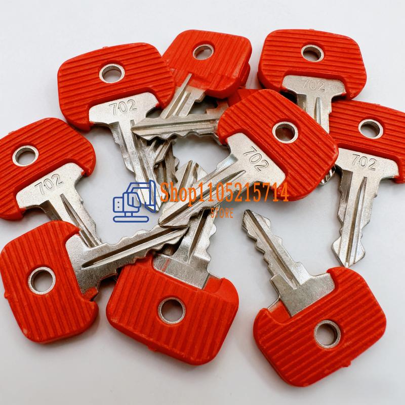 20PCS 702 Key for Jungheinrich Electric Stapler Ignition Key 702 for Microphone Komatsu