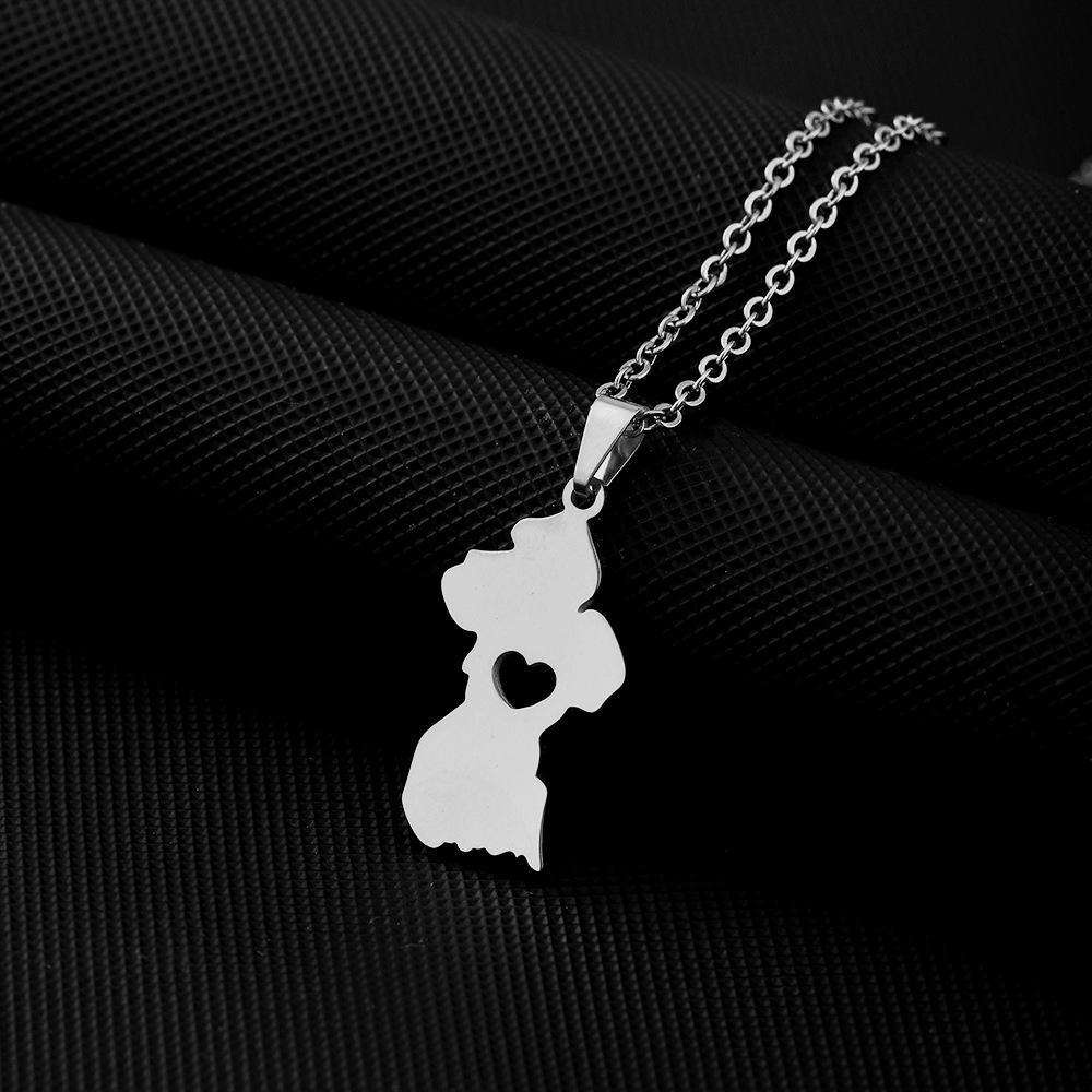 

Ожерелье с подвеской в виде капли масла из нержавеющей стали унисекс в этническом стиле