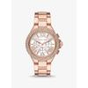 Oversized Camille Pavé Rose Gold-Tone Watch MK6995