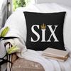 Six Musical Logo Square Pillowcase Polyester Linen Velvet Creative Zip Decor Pillow Case Home Cushion Cover 45X45