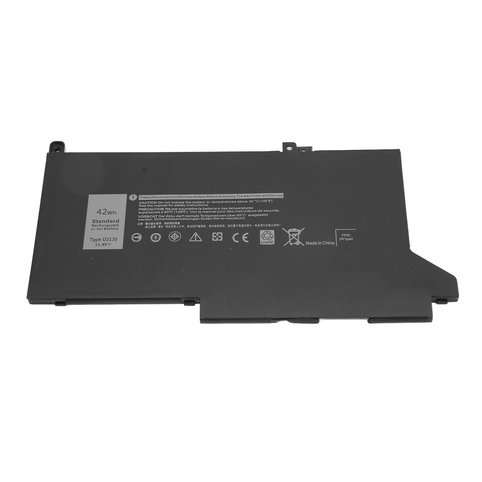 

42Wh DJ1J0 11.4V Замена аккумулятора для ноутбука Latitude 7280 7290 7380 7390 E7280 E7290 7380 739