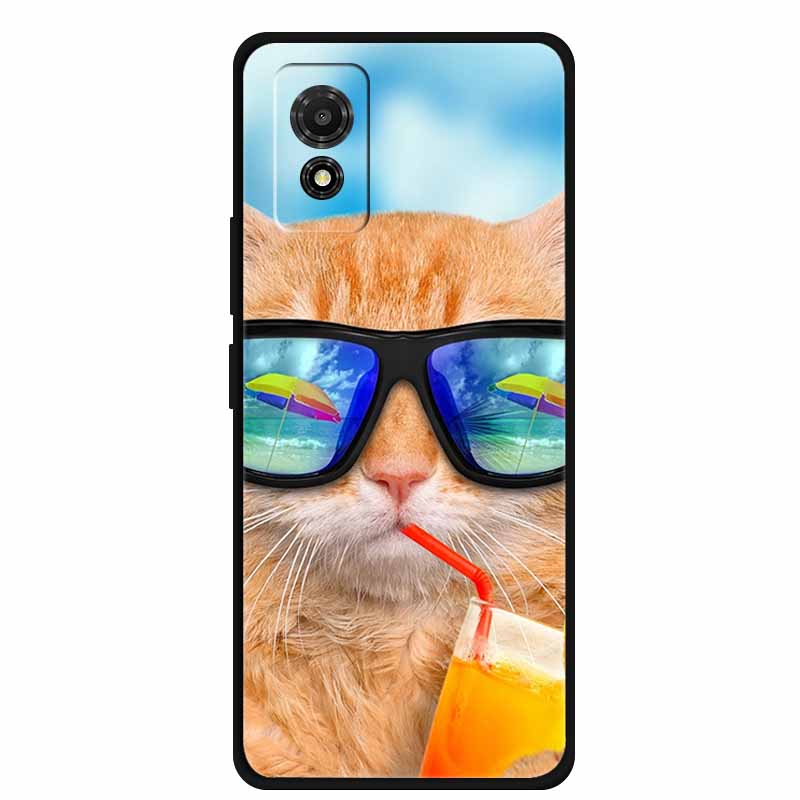 Für TCL 501 Hülle Luxus Mode Weiches TPU Schutz Silikon Handyhülle für TCL 501 T433D Rückseitenabdeckungen TCL501 etui Fundas 6.0"