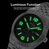 MEGIR Large Dial Business Leisure Watch Stainless Steel Waterproof Luminous Man Wristwatch Clock Auto Date Gift for Men Reloj Hombre 1101