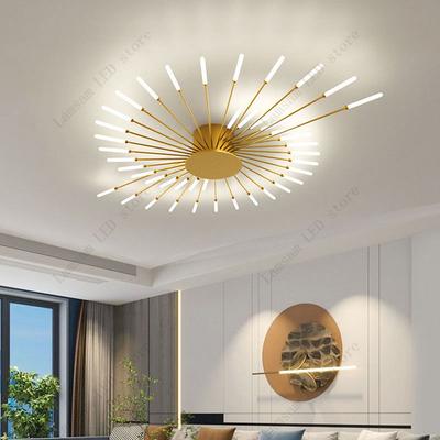 LED Fejerverkų Lubų Šviestuvas Kūrybingo Unikalaus Dizaino A.C.. Maitinamas 85-265V svetainei, miegamajam, viešbučio vestibiuliui