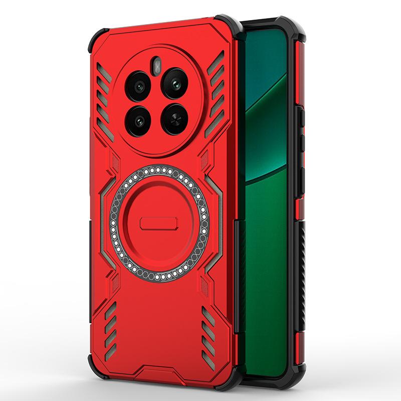 Oppo Realme 12 Plus/Realme P1 MagSafe Case,Magnetic Drop-Proof Phone Case Cover for Oppo Realme 12 Plus/Realme P1